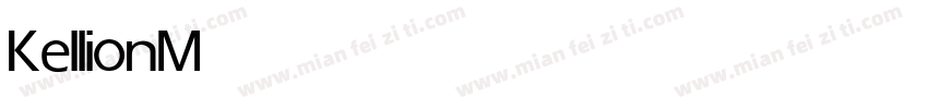 Kellion Medium字体转换